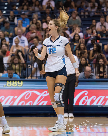 NCAA D1 Volleyball BYU @ USD